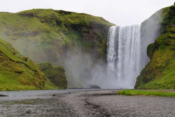 istock Skogarfoss,majestic waterfall of Iceland. 824109132