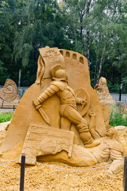 Sokolniki, MOSCOW, RUSSIA - August 2, 2015: \