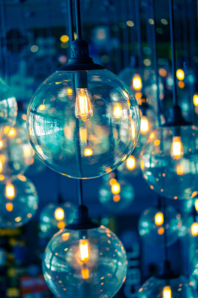 istock Tungsten lamp bulb, old vintage design style. 824115510