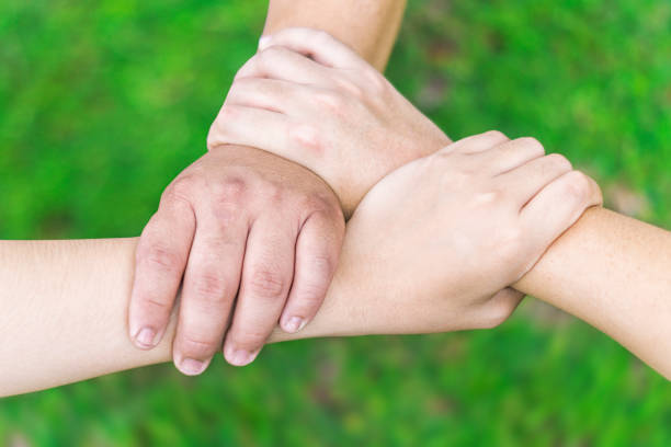 istock 3 hand Assemble Corporate Meeting /Teamwork 824121544