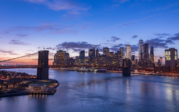 istock New York City at sunset 824122364