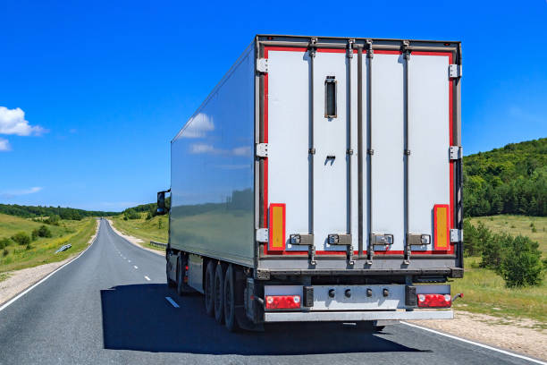 Bild von großen LKW – Foto