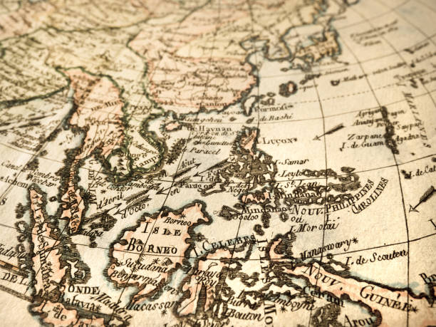 istock Antique world map Southeast Asia 824126730