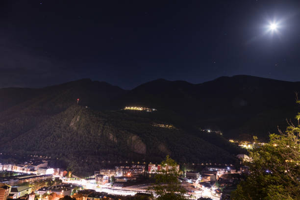 istock Andorra ka vella night sky 824131888