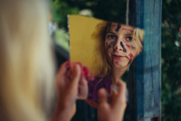 istock Woman in mirror 824132098