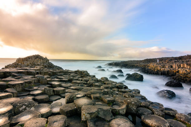 istock sundown at giants causeway, Northern Ireland 824154186