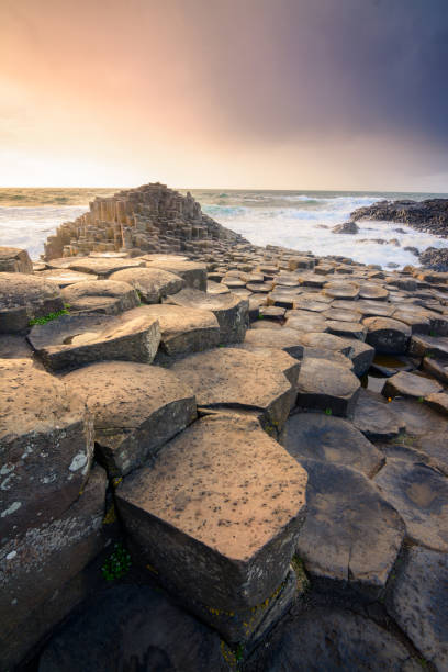 istock sundown at giants causeway, Northern Ireland 824154192