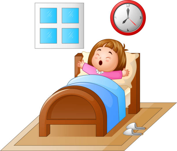 92 Lazy Girl In Bed Illustrations & Clip Art - iStock