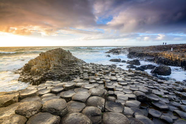 istock sundown at giants causeway, Northern Ireland 824154304