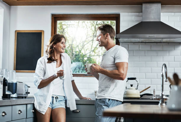 istock Enjoying their morning chats with a side of coffee 824164074