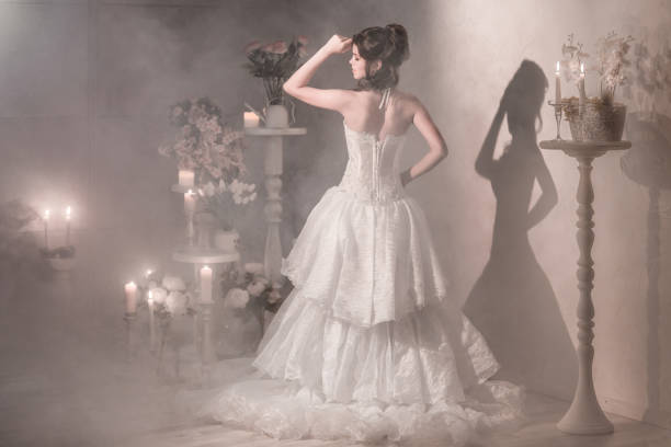 istock Portrait of Beautiful Young Bride 824173588