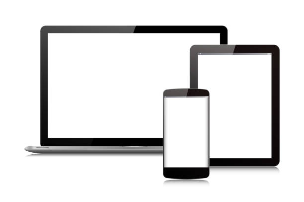 istock Digital Tablet ,laptop and smart phone isolated on white background 824175036