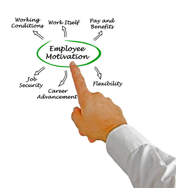 istock Diagram of employee motivation 824193252