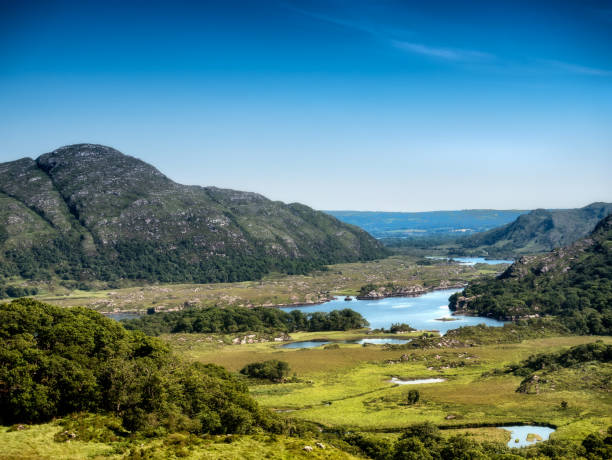 Upper Lake at Ring of Kerry near Killarney - fotografia de stock