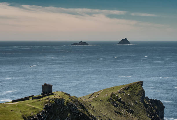 istock Skellig islands seen from Bray Head Valentia island, Ireland 824204050