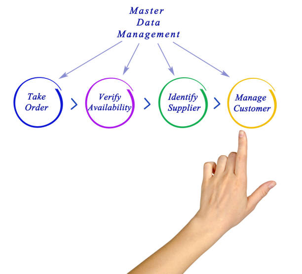 istock Diagram of Master Data Management 824209164