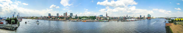istock Hamburg Skyline from the air, Germany 824224020