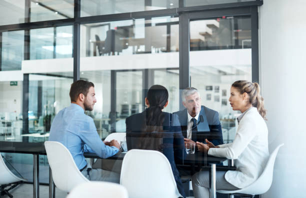 istock The boardroom where their big ambitions are realised 824227880
