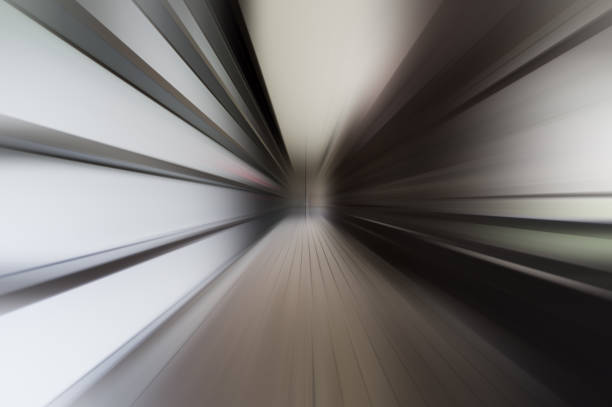 istock Speed motion in urban highway road tunnel 824262252