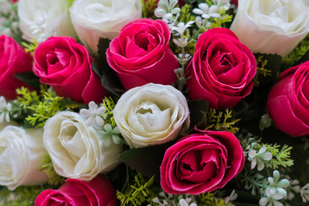 istock Abstract background of flowers Close-up 824263422