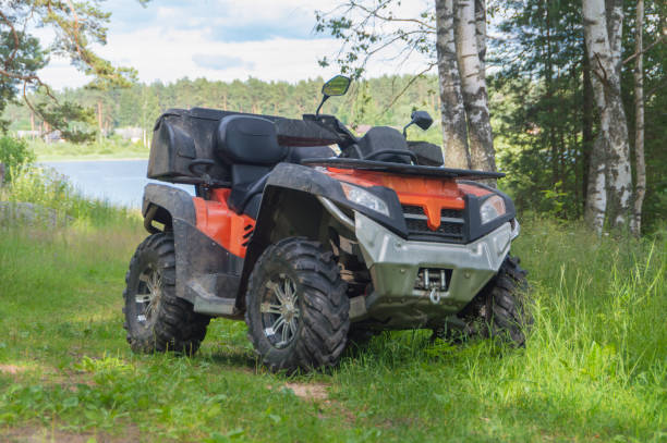 istock near the river on the road is a jeep 824266722
