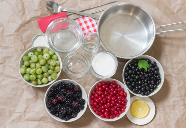 istock Preparing  jam from berries, part one of eight 824272634