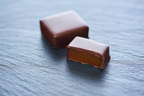 istock Hand made apricot marmalade in Chocolate Dipped 824273694