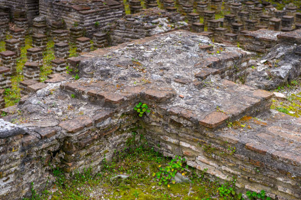 istock Ancient ruins in the Dion Archeological Site in Greece 824277948
