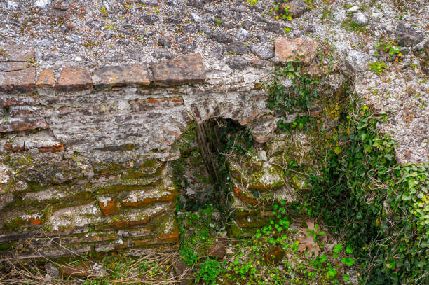 istock Ancient ruins in the Dion Archeological Site in Greece 824278486