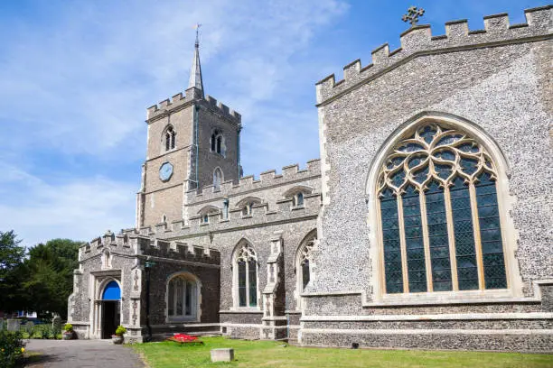 Photo of st mary's church Ware Hertfordshire england United kingdom