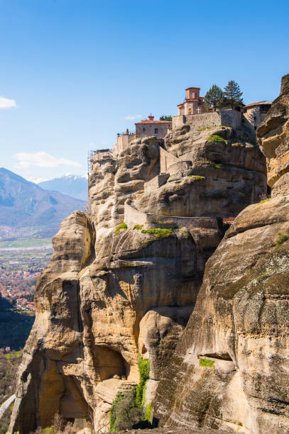 istock Monastery complex in Meteora mountains, Thessaly, Greece.  UNESCO World Heritage List 824290770