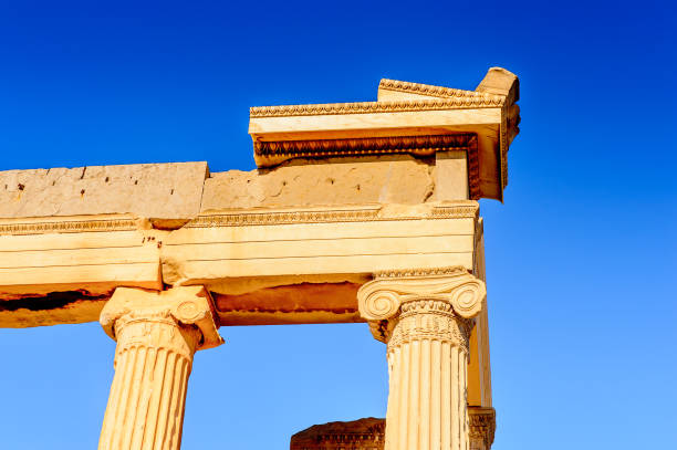 istock Erechtheion or Erechtheum, A Greek temple dedicated to both Athena and Poseidon. Acropolis of Athens. UNESCO World Hetiage site. 824302364