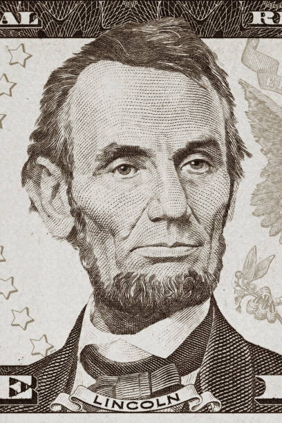 istock US President Abraham Lincoln portrait on five dollar bill 824308994