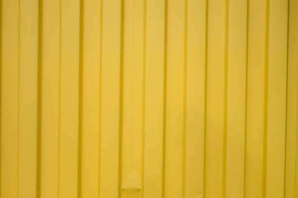 istock Yellow zinc plate - Texture zinc yellow empty space for text 824319702
