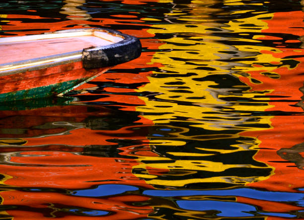 istock Abstract water reflection, Water village, Bandar Seri Begawan, 824319752