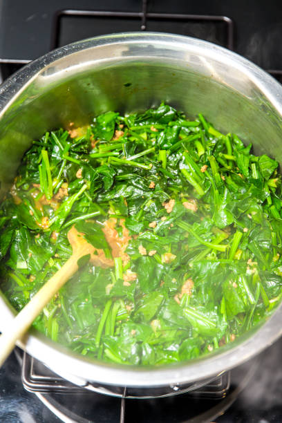 istock Spinach, The legend of the high iron content 824324558