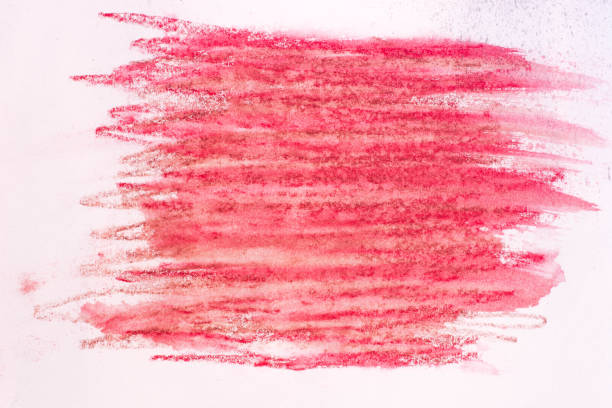 istock red watercolor crayon on paper background texture 824328330