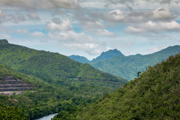 istock Mountain National Park's landscape and sky in Thailand. 824334528