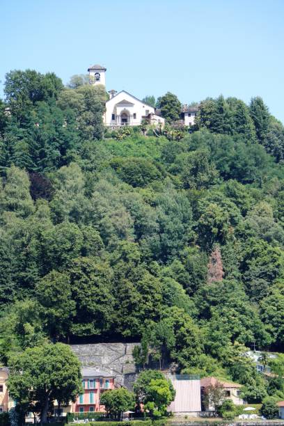istock Sacro Monte di Orta view from Lake Orta, Piedmont Italy 824337798