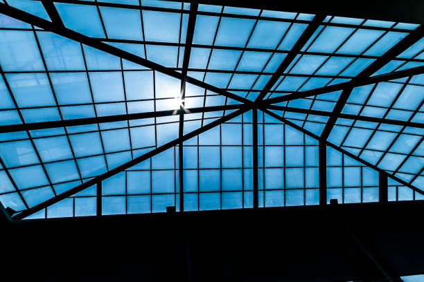Building Exterior, Office Building Exterior, Glass - Material, Built Structure, Metal