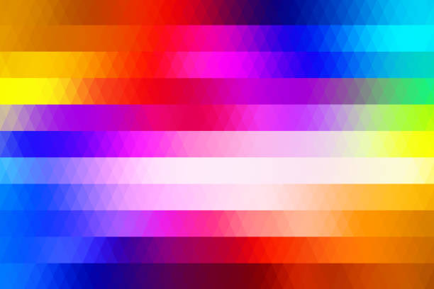 Colorful Abstarct Background with Rainbow Colors