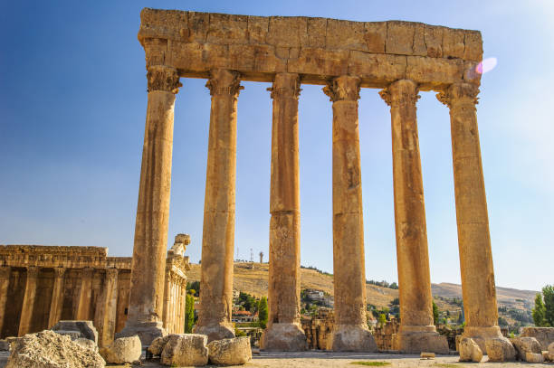 istock Jupiter temple, Baalbek, Lebanon 824355268