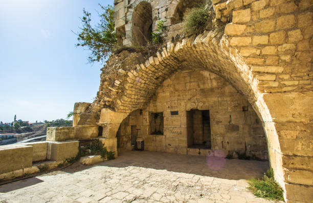 istock Actual state of a castle in Syria 824355678