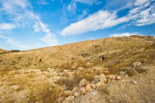 Jebel Akhdar, Oman - 2000m above the sea level, desert landscape, Oman