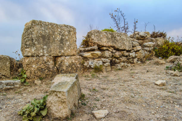 istock Excavated ruins at Ras Shamra 824362276