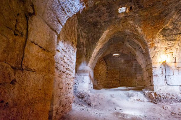 istock Ruins of the ancient castle in Syria 824363070