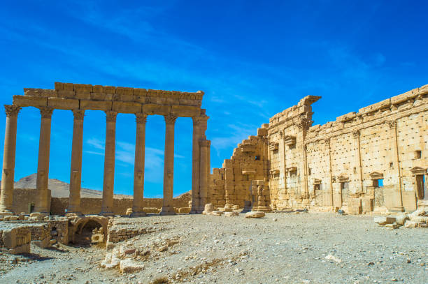 istock UNESCO World Heritage Site. Palmyra, Syria. 824370184