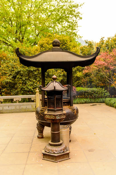 istock Lingyin Temple (Temple of the Soul's Retreat) complex. One of the largest Buddhist temples in China 824374390