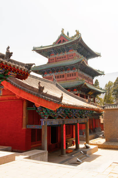 istock Pagoda at the Authentic Shaolin Monastery (Shaolin Temple), a Zen Buddhist temple. UNESCO World Heritage site 824396660
