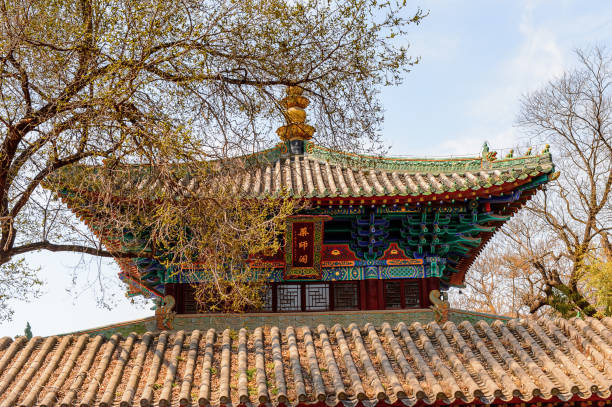 istock Pagoda at the Authentic Shaolin Monastery (Shaolin Temple), a Zen Buddhist temple. UNESCO World Heritage site 824397342